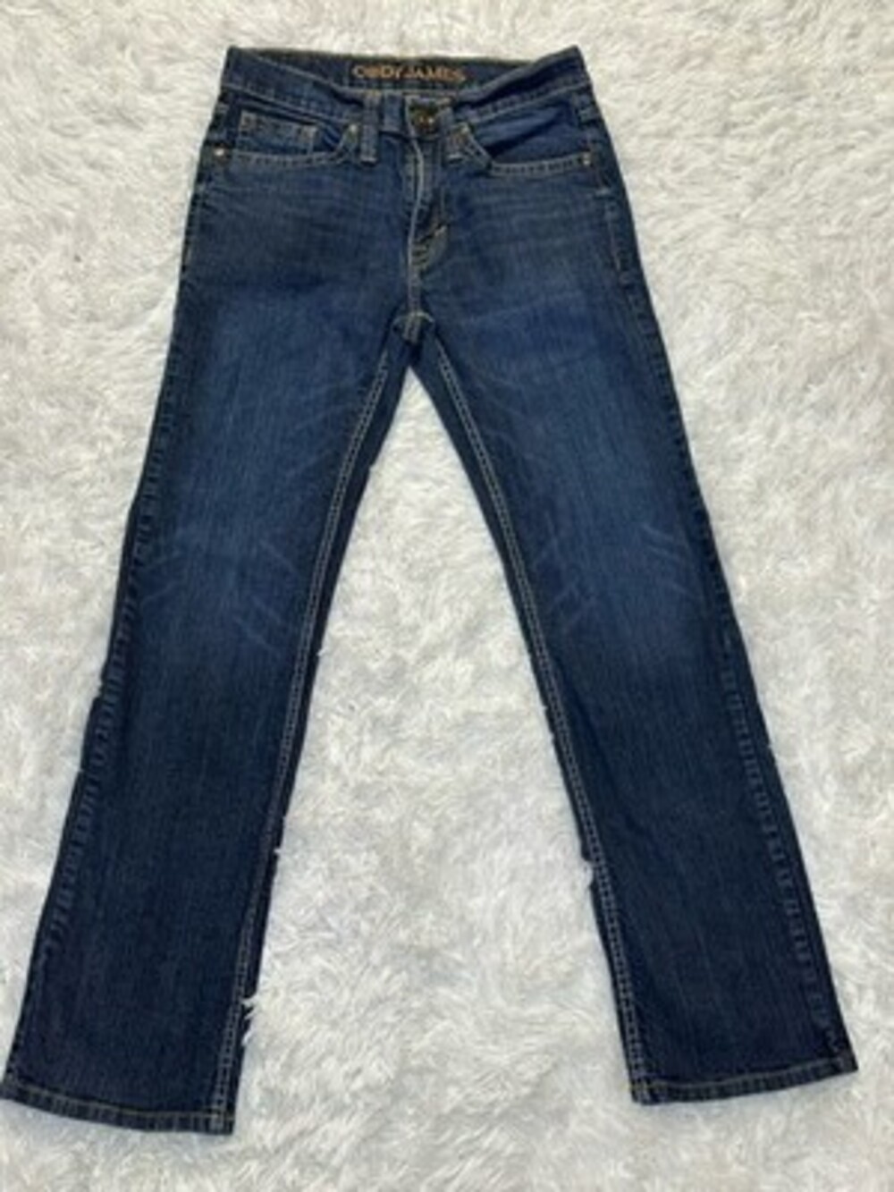 Cody James Mens Jeans 29x32 Dark Wash Straight Leg Western Cowboy Denim